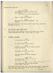Moe Howard's 30pp. Script Dated October 1939 for The 1940 Three Stooges Film ''Rockin' thru the Rockies'' With Working Title ''Nell's Belles'' -- Moe's Annotations Including Signature -- Very Good